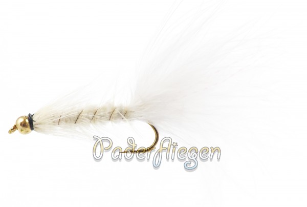 Woolly Bugger White BH