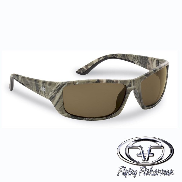 Buchanan Polbrille Camo-Matt/Bernstein von Flying Fisherman