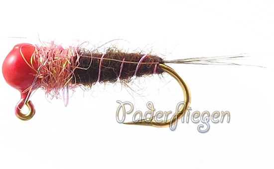 Tungsten-Jig-Pink-Head-Brown