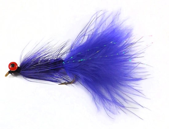 Woolly Bugger Purple Deepwater