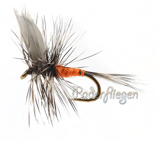 Dry Hackle Orange Female