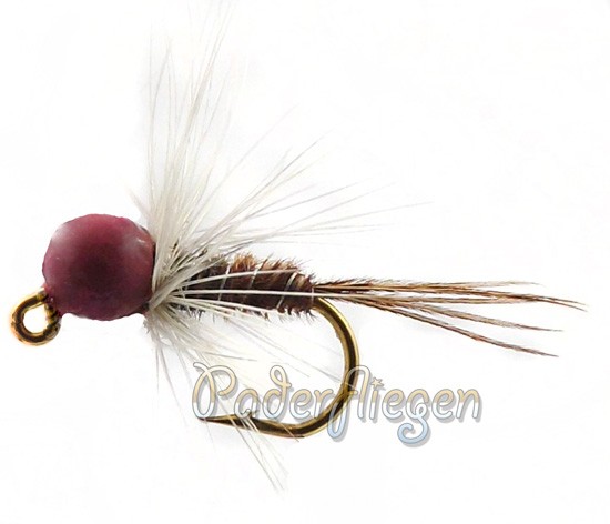 Tungsten Jig Red Head Pheasant Tail