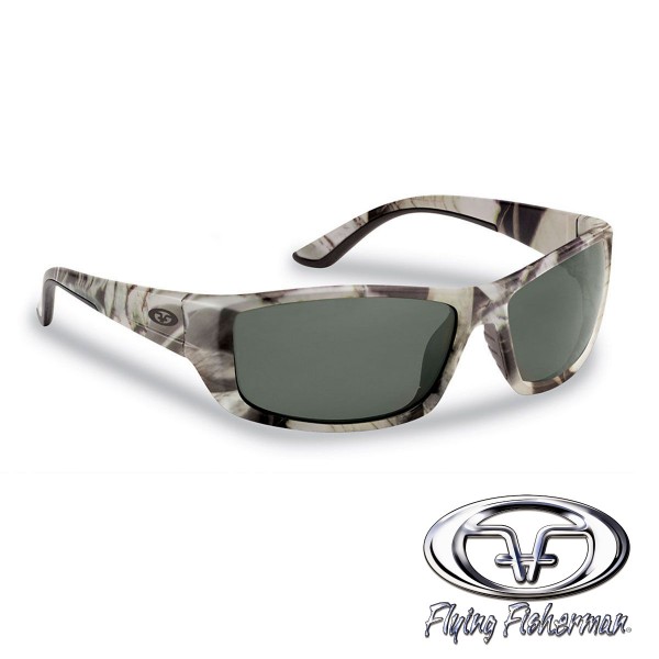 Buchanan Polbrille Camo/Matt Smoke von Flying Fisherman